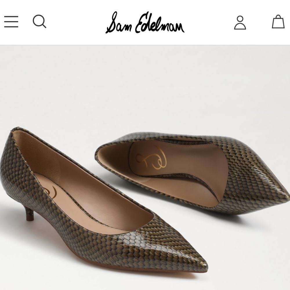 Sam Edelman FRANCI KITTEN HEEL PUMP